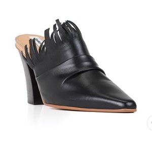 Reike Nen Fringe V Mules- Size 6